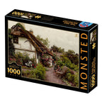Children in the Flower Garden by Peder Mørk Mønsted – 1000 Piece Jigsaw Puzzle (DToys)