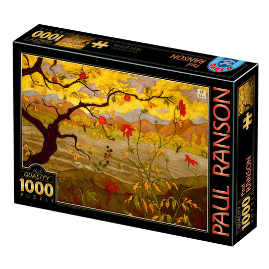 DToys - Paul Ranson - Apple Tree with Red Fruit - 1000 Piece Jigsaw Puzzle