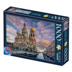 Church of the Savior on Blood – 1000 Piece Jigsaw Puzzle (DToys)