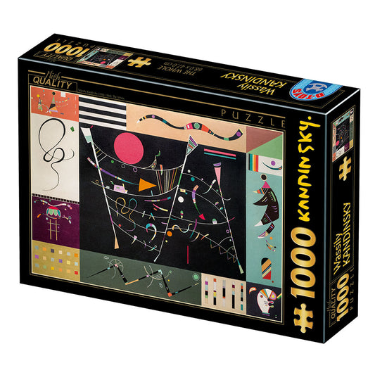 DToys - Kandinsky Vassily - The Whole - 1000 Piece Jigsaw Puzzle