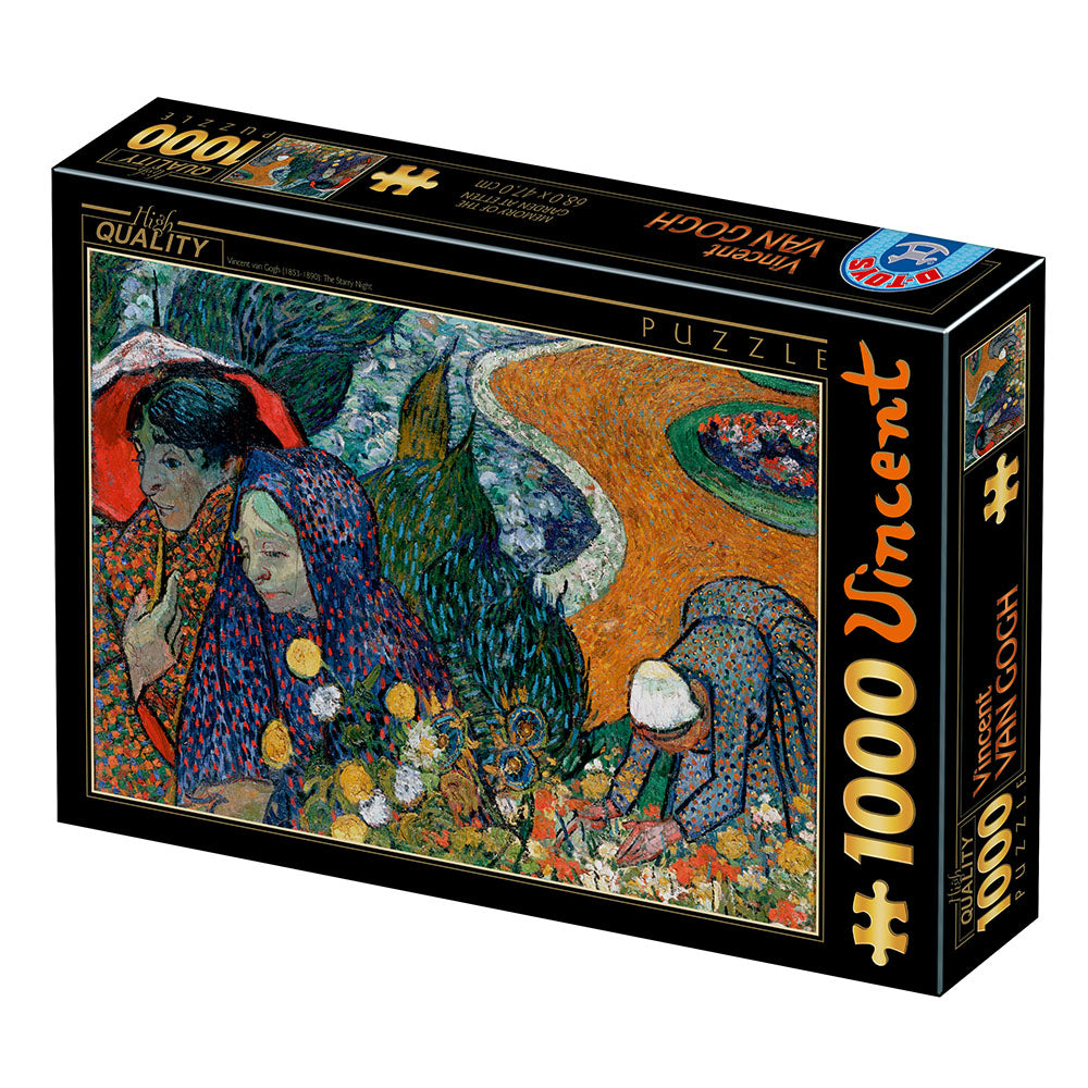 DToys - Van Gogh Vincent : Memory of the Garden at Etten - 1000 Piece Jigsaw Puzzle