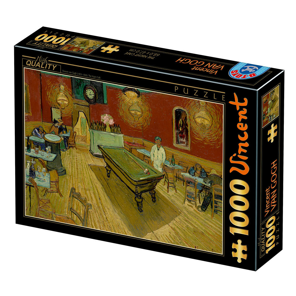 DToys - Van Gogh Vincent - The Night Café - 1000 Piece Jigsaw Puzzle