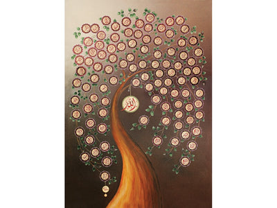 Allah'in 99 Ismi (Esma-ül Hüsna) – 1000 Piece Jigsaw Puzzle (Art Puzzle)