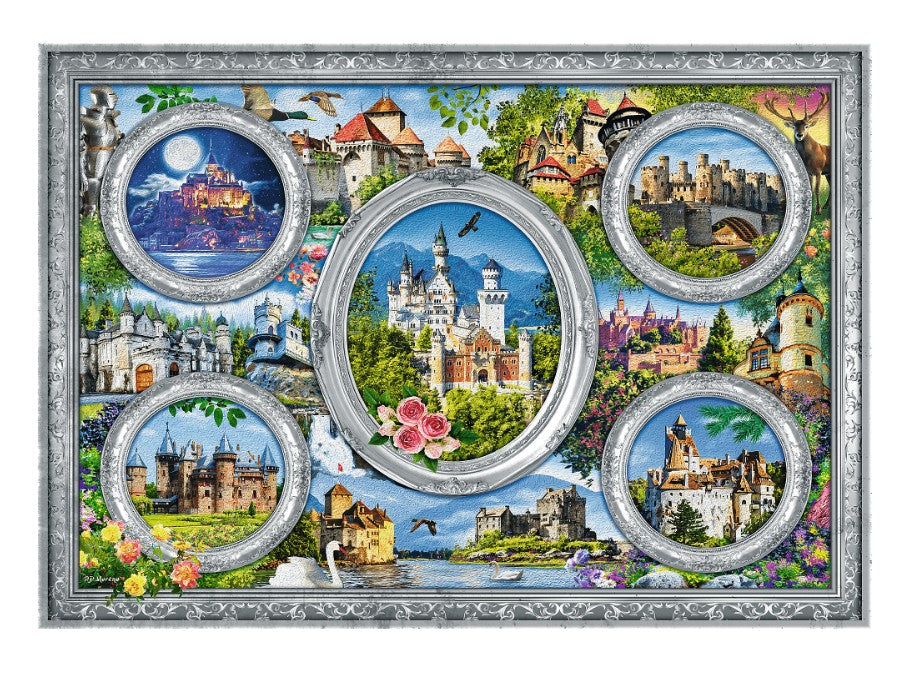 Castles of the World – 1000 Piece Jigsaw Puzzle (Trefl)