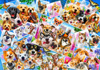 Selfie Pet Collage – 1000 Piece Jigsaw Puzzle (Bluebird Puzzle)