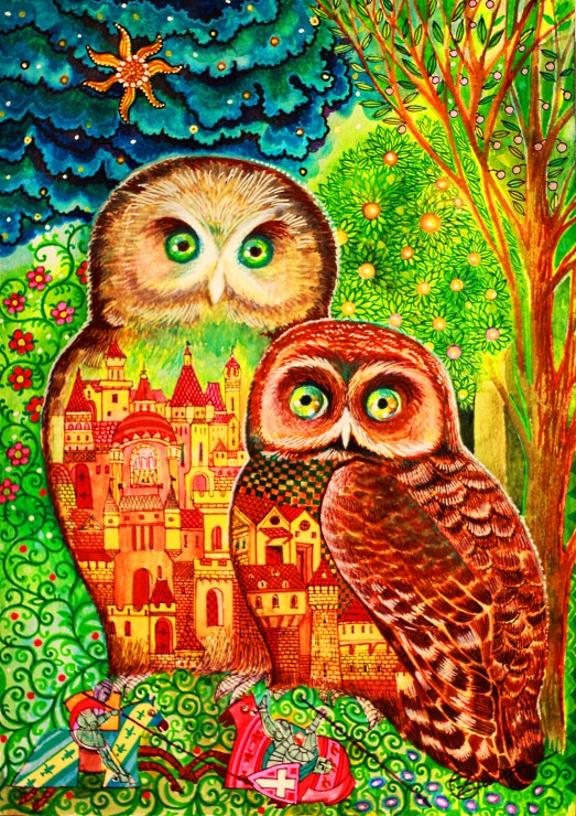Owls – 1000 Piece Jigsaw Puzzle (Bluebird Puzzle)