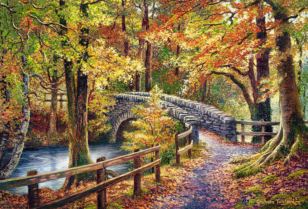 Brathay Bridge – 1000 Piece Jigsaw Puzzle (Castorland)
