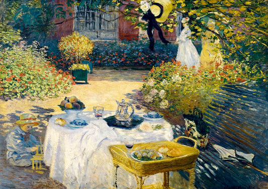 Bluebird Puzzle - Claude Monet - The Lunch, 1873 - 1000 Piece Jigsaw Puzzle