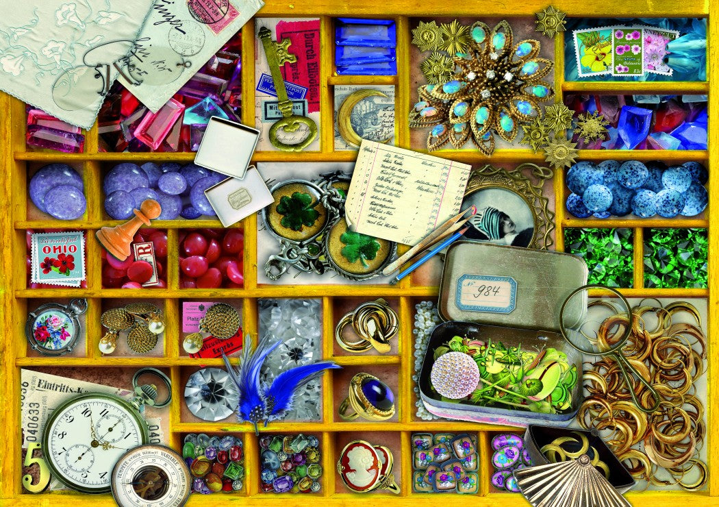 Bluebird Puzzle Yellow Collection 1000 Piece Jigsaw Puzzle