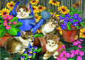 Garden Mischief – 1000 Piece Jigsaw Puzzle (Bluebird Puzzle)