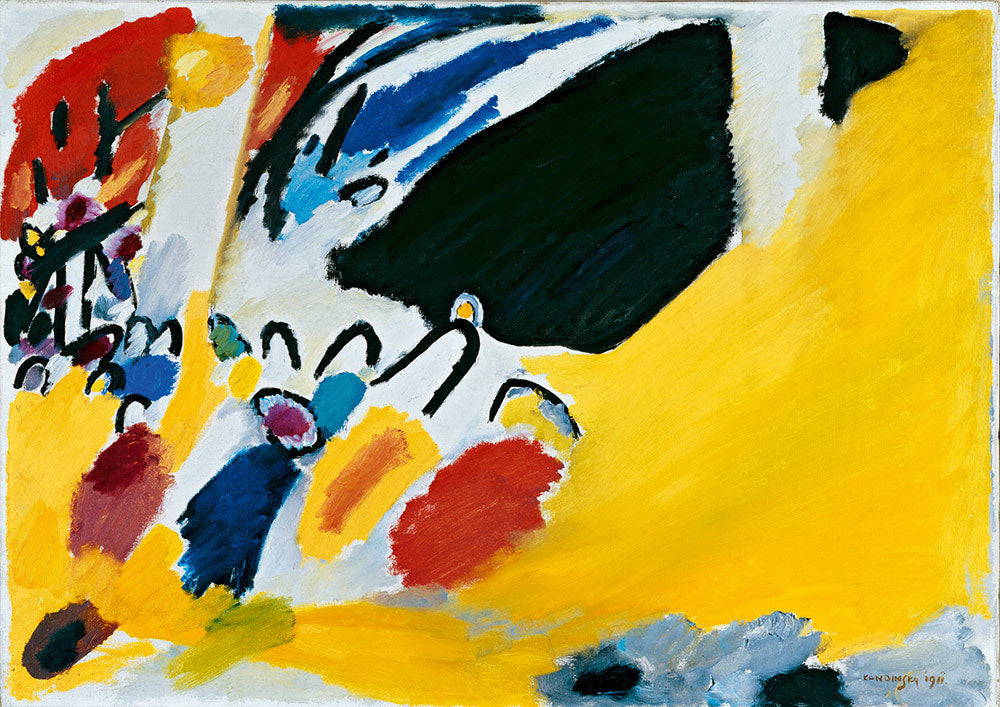 Impression III (Concert), 1911 by Vassily Kandinsky – 1000 Piece Jigsaw Puzzle (Bluebird Puzzle)