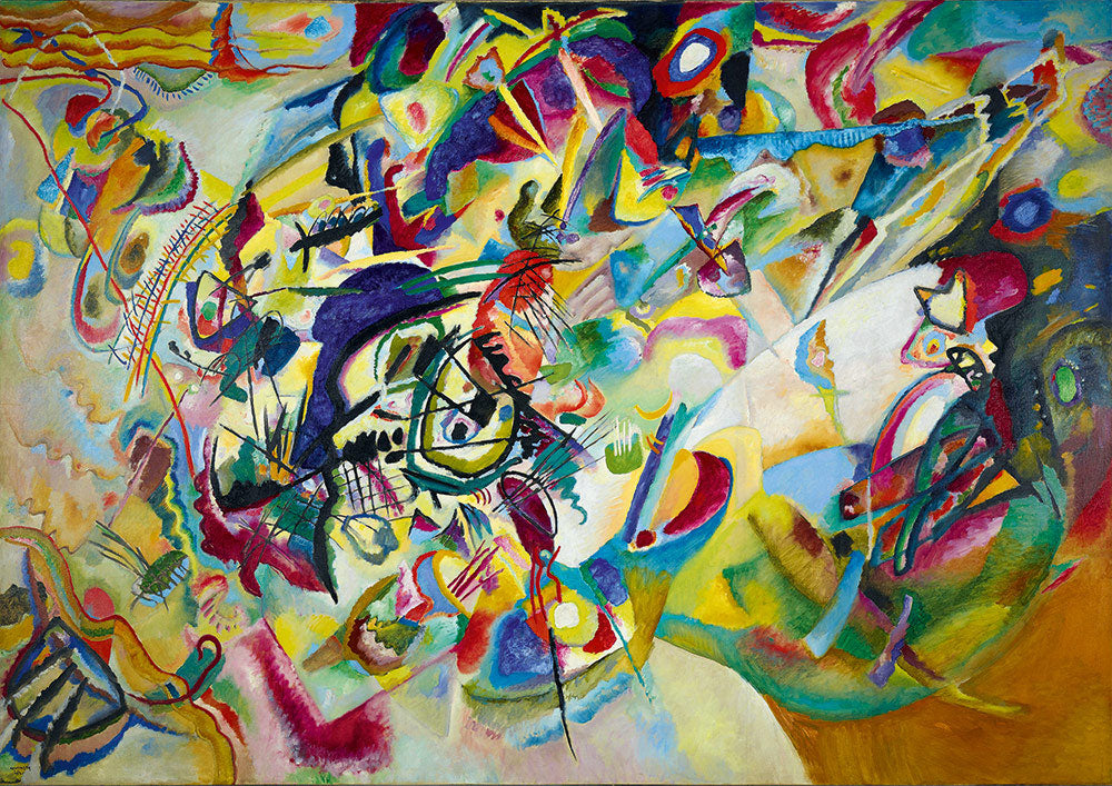 Kandinsky - Impression VII, 1912 by Vassily Kandinsky – 1000 Piece Jigsaw Puzzle (Bluebird Puzzle)