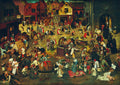The Fight Between Carnival and Lent, 1559 by Pieter Bruegel the Elder – 1000 Piece Jigsaw Puzzle (Bluebird)
