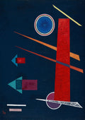 Powerful Red, 1928 by Vassily Kandinsky – 1000 Piece Jigsaw Puzzle (Bluebird Puzzle)