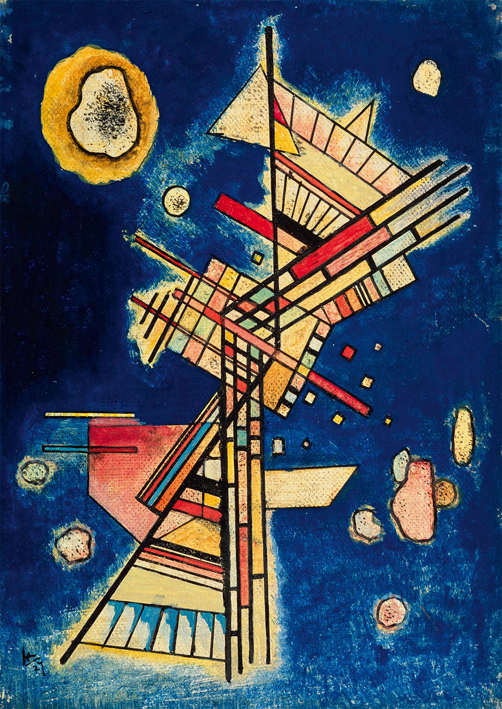 Bluebird Puzzle - Vassily Kandinsky - Dunkle Kühle (Fraîcheur sombre), 1927 - 1000 Piece Jigsaw Puzzles