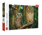 Owls – 1000 Piece Jigsaw Puzzle (Trefl) - Completed Puzzle