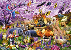Two By Two at Noah's Ark – 1000 Piece Jigsaw Puzzle (Bluebird Puzzle)