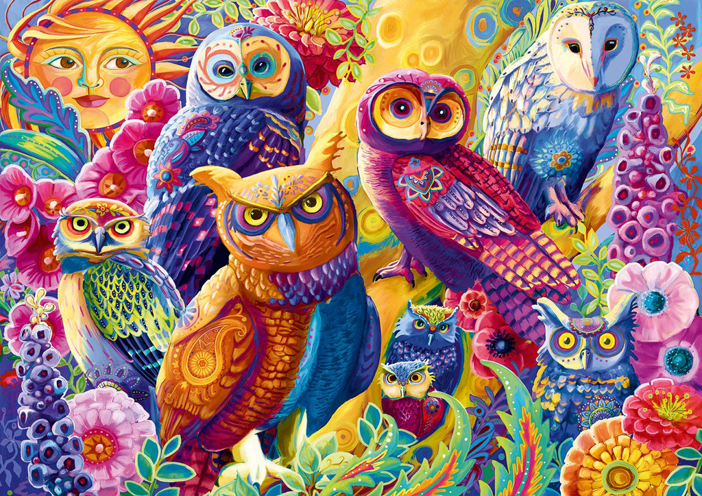 Owl Autonomy – 1000 Piece Jigsaw Puzzle (Bluebird Puzzle)