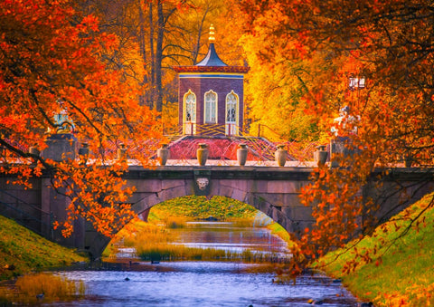 Park of Pushkin, Russia – 1500 Piece Jigsaw Puzzle (Bluebird Puzzle)