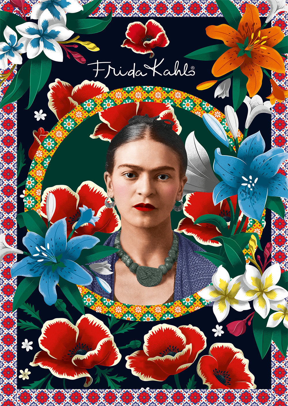 Frida Kahlo – 2000 Piece Jigsaw Puzzle (Bluebird Puzzle)