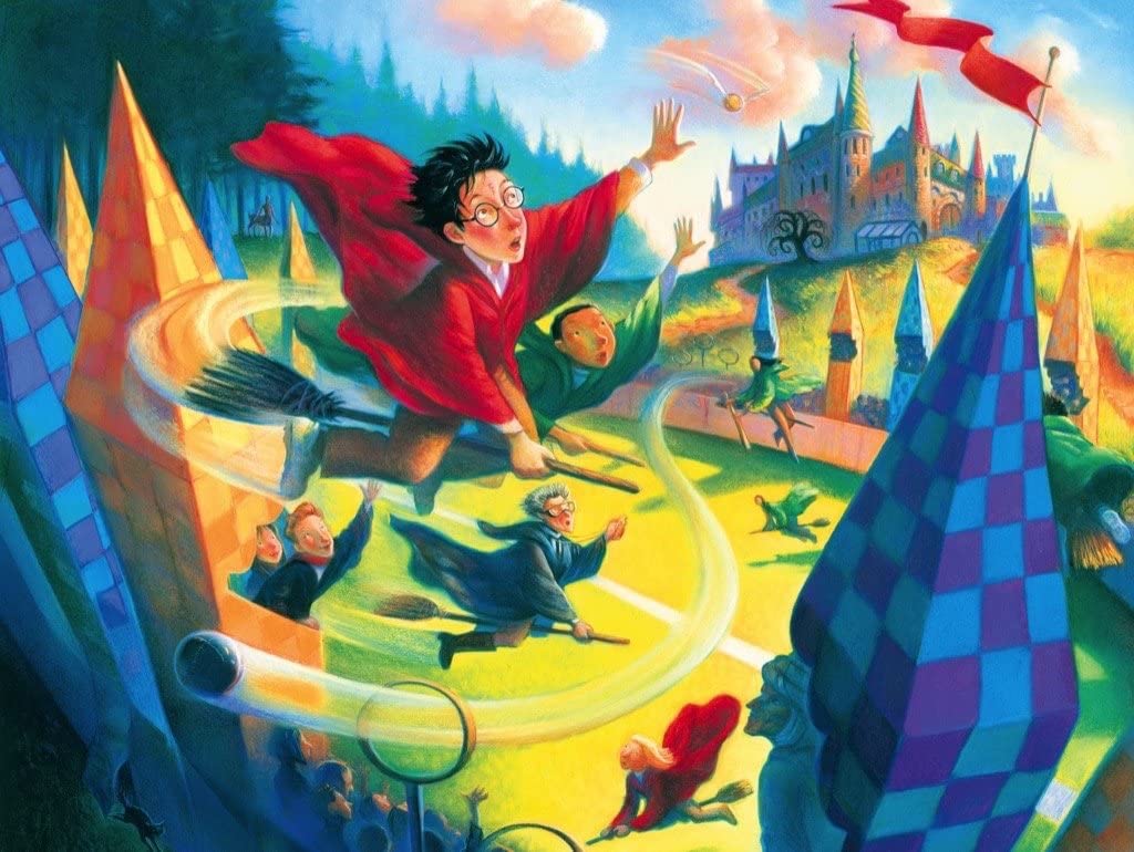Quidditch by Harry Potter – 1000 Piece Jigsaw Puzzle (New York Puzzle Company)