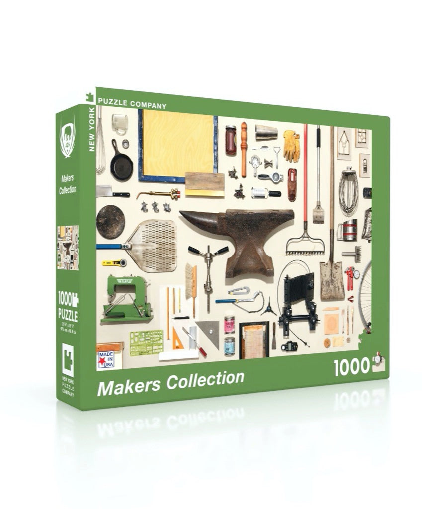 Makers Collection – 1000 Piece Jigsaw Puzzle (New York Puzzle Company)