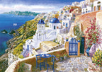 Santorini by Sam Park – 1000 Piece Jigsaw Puzzle (Schmidt)