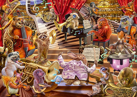 Music Mania by Steve Sundram – 1000 Piece Jigsaw Puzzle (Schmidt)