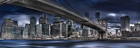 New York Dark Night by Manfred Voss – 1000 Piece Jigsaw Puzzle (Schmidt)