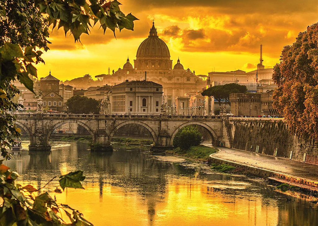 Golden Light over Rome – 1000 Piece Jigsaw Puzzle (Schmidt)