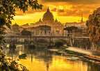 Golden Light over Rome – 1000 Piece Jigsaw Puzzle (Schmidt)