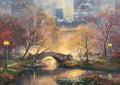 Central Park in Autumn by Thomas Kinkade – 1000 Piece Jigsaw Puzzle (Schmidt)