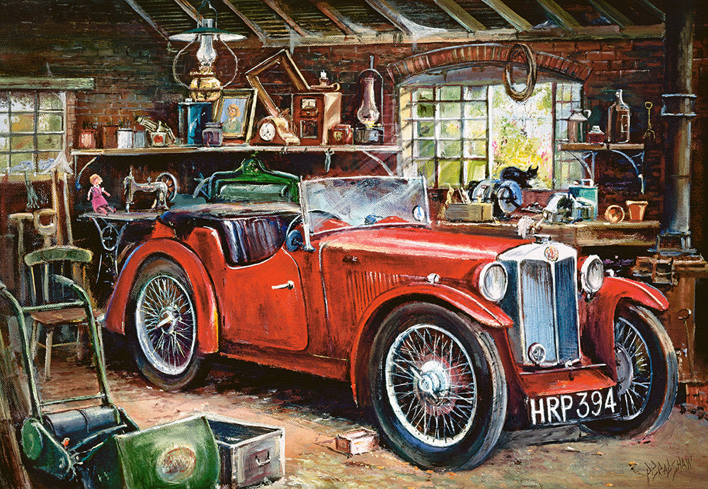 Castorland - Vintage Garage - 1000 Piece Jigsaw Puzzle