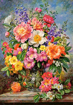 June Flowers in Radiance – 1000 Piece Jigsaw Puzzle (Castorland)