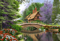 Chalet near the river – 1000 Piece Jigsaw Puzzle (Castorland)