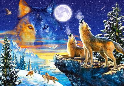 Castorland - Howling Wolves - 1000 Piece Jigsaw Puzzle