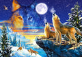 Howling Wolves – 1000 Piece Jigsaw Puzzle (Castorland)