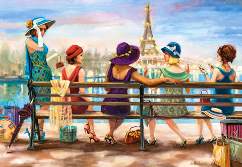 Girls Day Out – 1000 Piece Jigsaw Puzzle (Castorland)