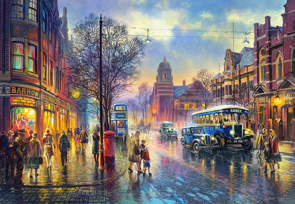 Abbey Road 1930's – 1000 Piece Jigsaw Puzzle (Castorland)