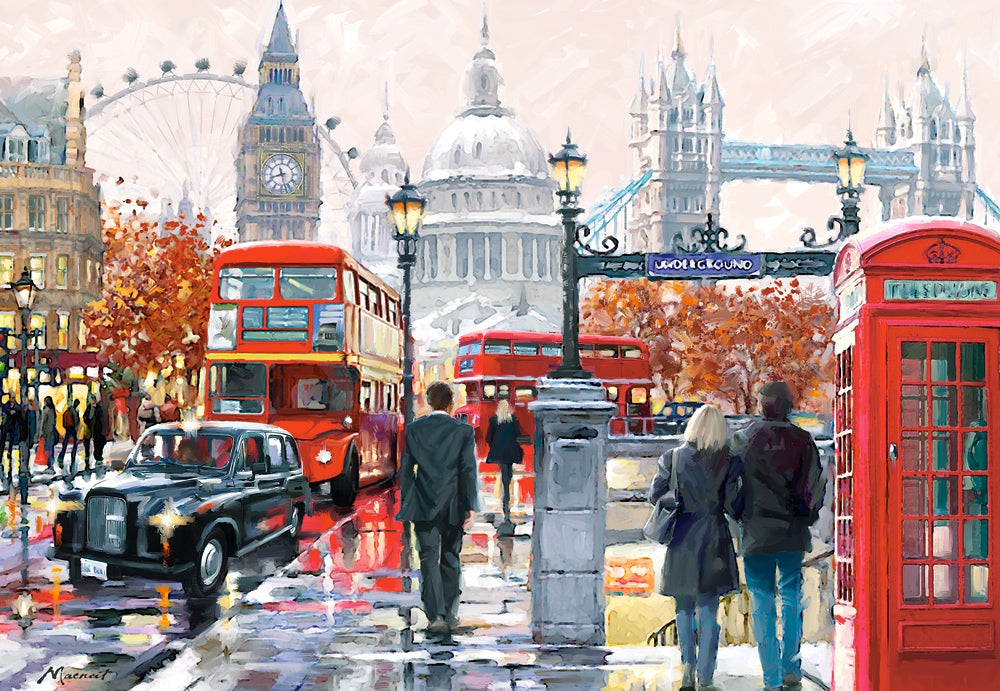 Castorland - London Collage - 1000 Piece Jigsaw Puzzle