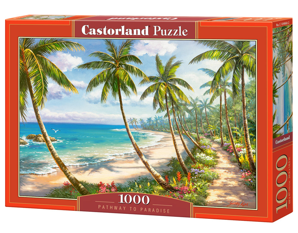 Pathway to Paradise – 1000 Piece Jigsaw Puzzle (Castorland)