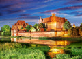 Poland: Malbork Castle – 1000 Piece Jigsaw Puzzle (Castorland)