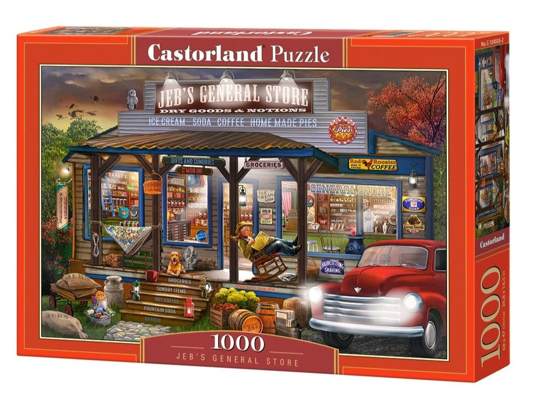 Castorland - Jeb's General Store - 1000 Piece Jigsaw Puzzle