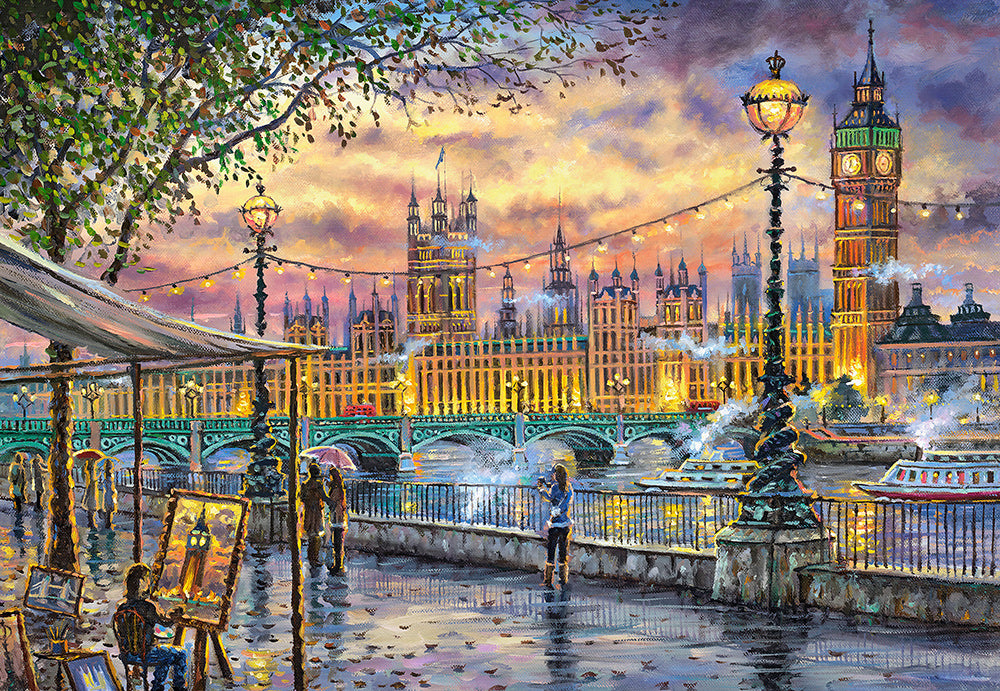 Inspirations of London – 1000 Piece Jigsaw Puzzle (Castorland)