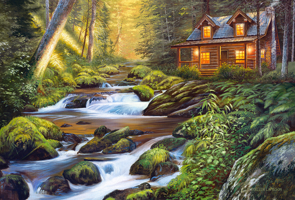 Creek Side Comfort – 1000 Piece Jigsaw Puzzle (Castorland)
