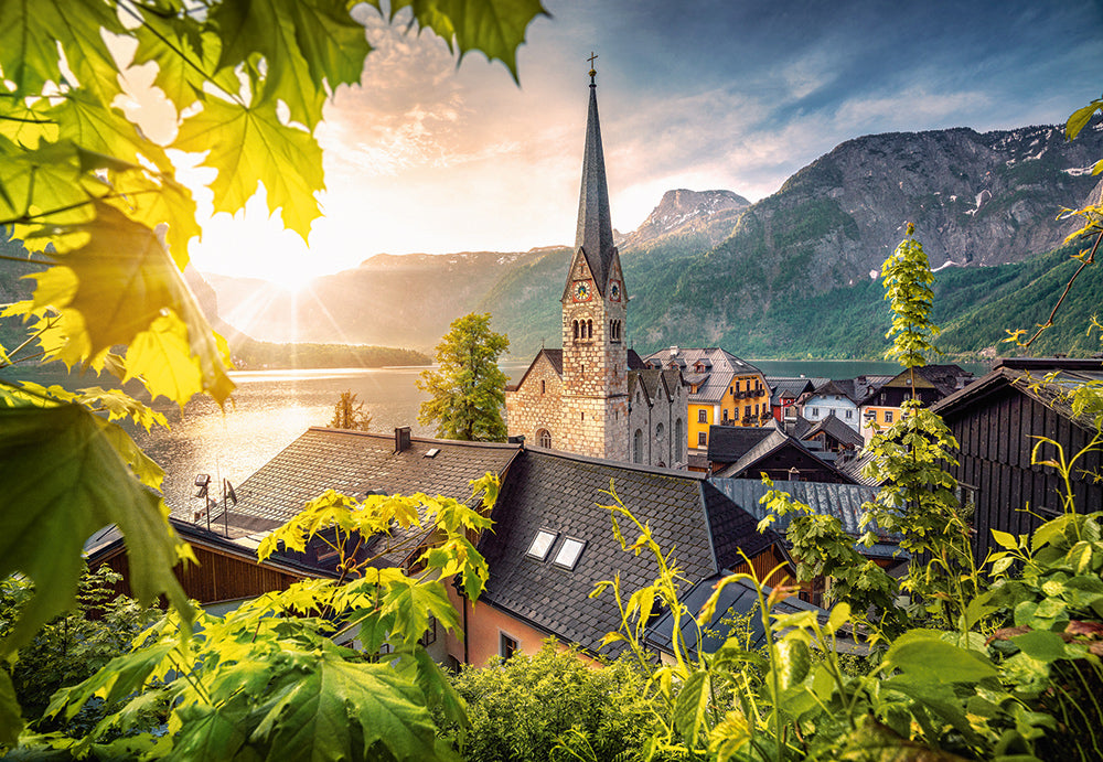 Postcard from Hallstatt – 1000 Piece Jigsaw Puzzle (Castorland)