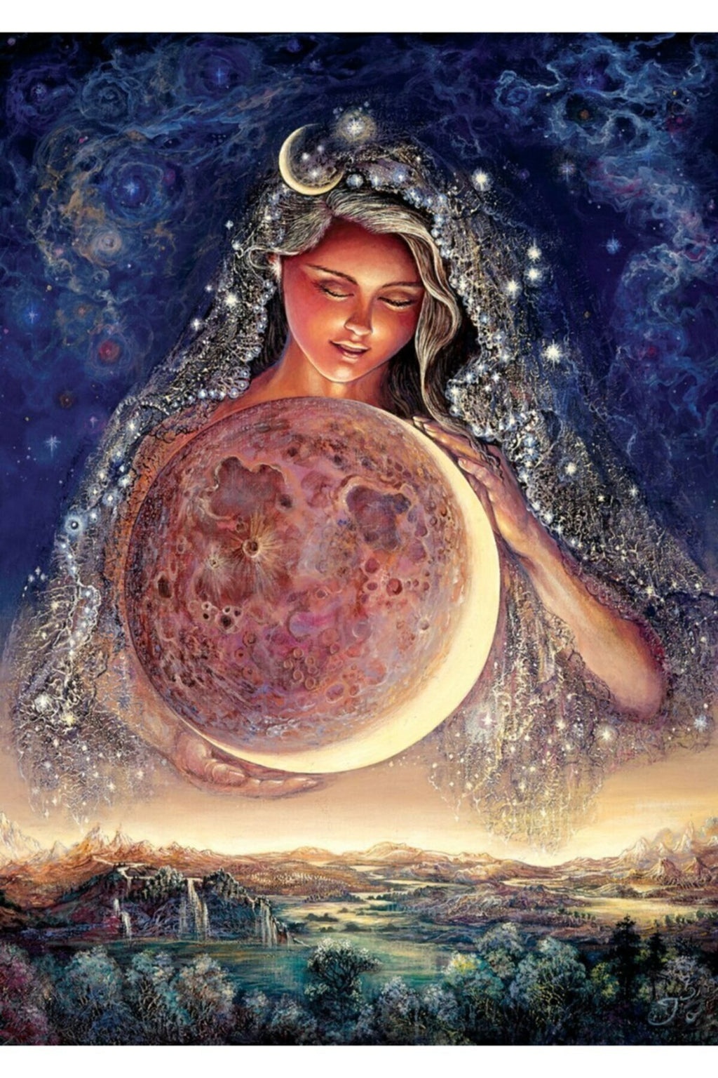 Moon Goddess – 1000 Piece Jigsaw Puzzle (Art Puzzle)