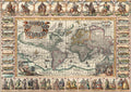 Ancient World Map – 1000 Piece Jigsaw Puzzle (Art Puzzle)