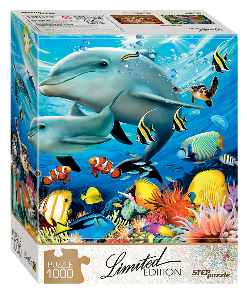 Undersea World – 1000 Piece Jigsaw Puzzle (Step Puzzle)