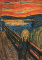 The Scream, 1893 by Edvard Munch – 1000 Piece Jigsaw Puzzle (Art Puzzle)